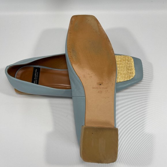 Anthro ANGEL ALARCON Ballet Flats In Blue - Picture 10 of 13